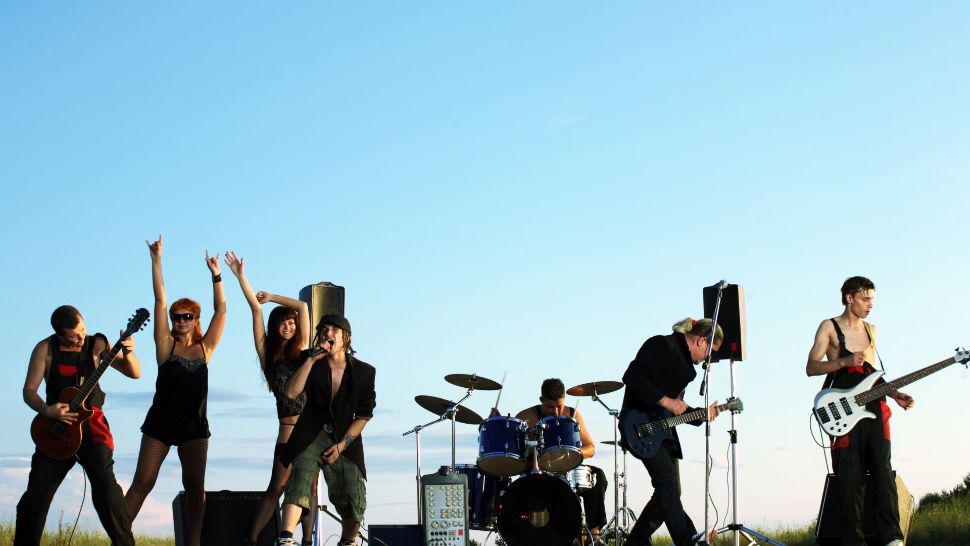 Band per concerto in piazza